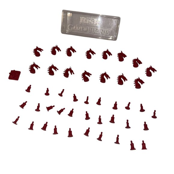 New Open Hasbro Risk Game of Thrones Board Game Targaryen Army Pieces Parts - Picture 3 of 3